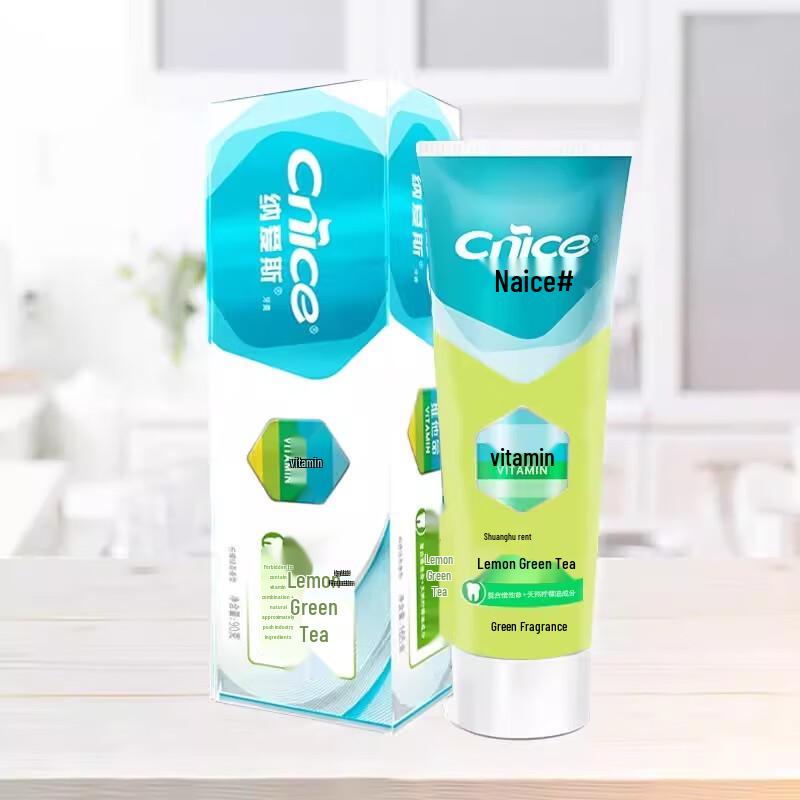 Nice Fresh Lemon Green Tea Toothpaste (Twin Pack)