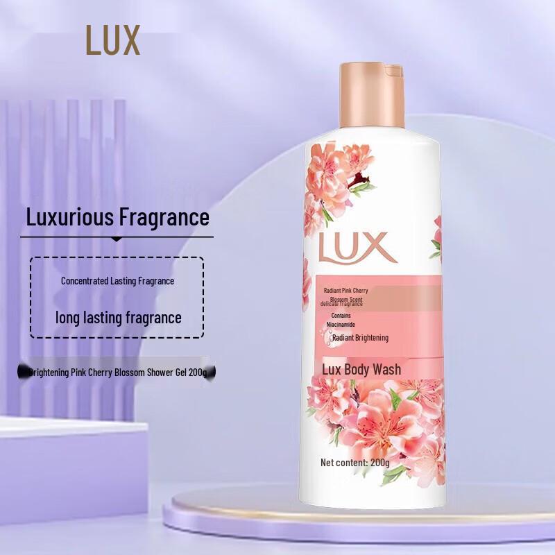 lux Refreshing Fragrance Pink Cherry Blossom Shower Gel