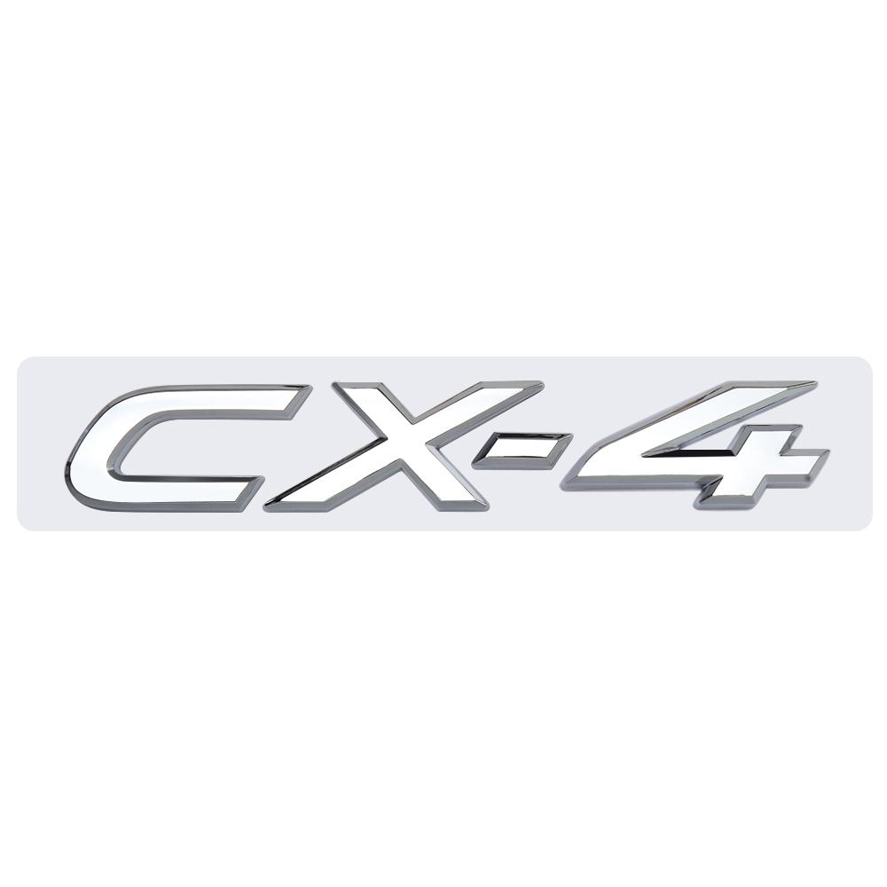 3D ABS CX-4 CX-5 Car Letter Badge Logo Trunk Decorative Sticker For Mazda 3 6 2 Axela CX30 CX7 Atenza Demio CX3 CX9 Accessories kyljh99