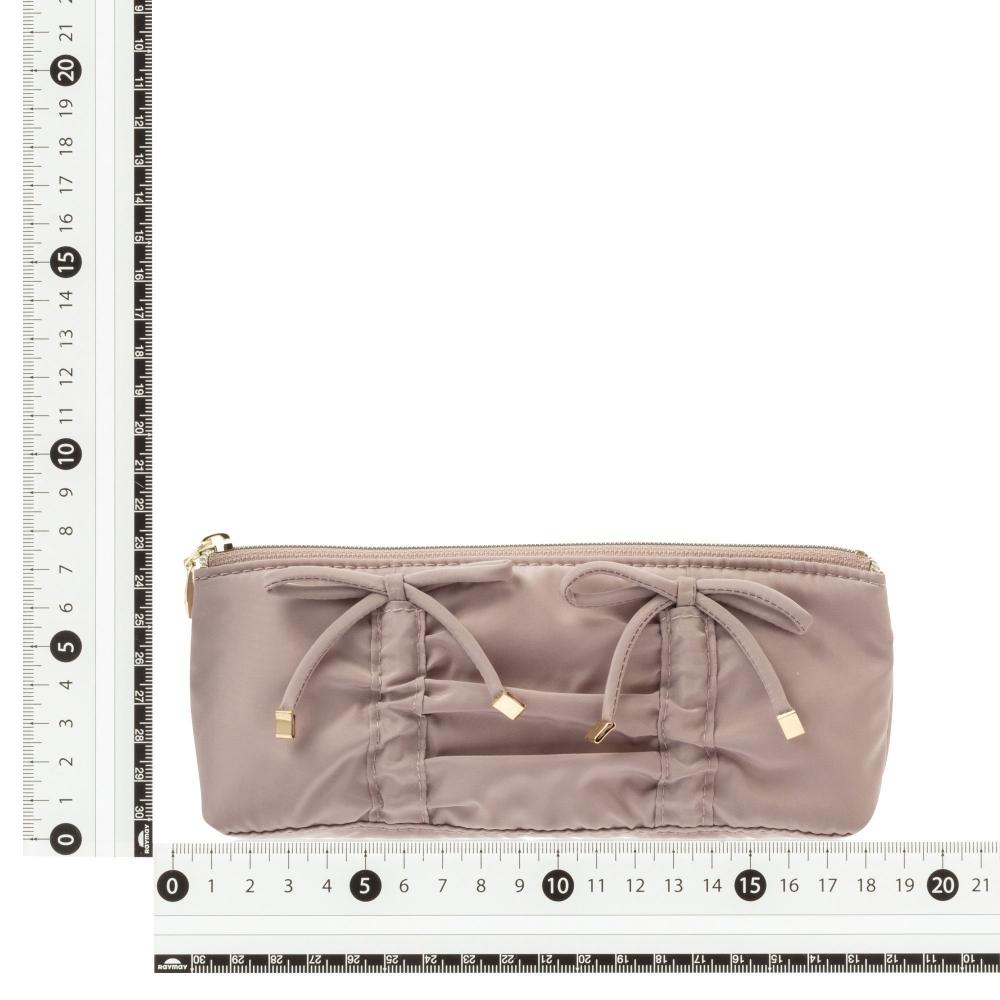 Franc Franc Japan Ribbon Pen Eyeglasses Case Brown