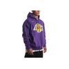 Nike NBA Los Angeles Lakers Fleece Pullover Hoodie Purple Men Streetwear DN4709-504