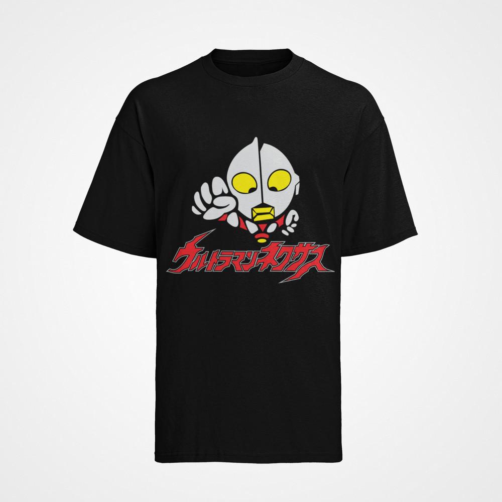 Asian Ultraman Serie Cartoon Power Ranger Herren Bio T-Shirt  Baumwolle