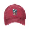 Cool Baseball Ice Cream Cone  Sun Baseball Cap Themed Design Couple Women Design Trucker Hat Summer Retro Tennis Skate Cap