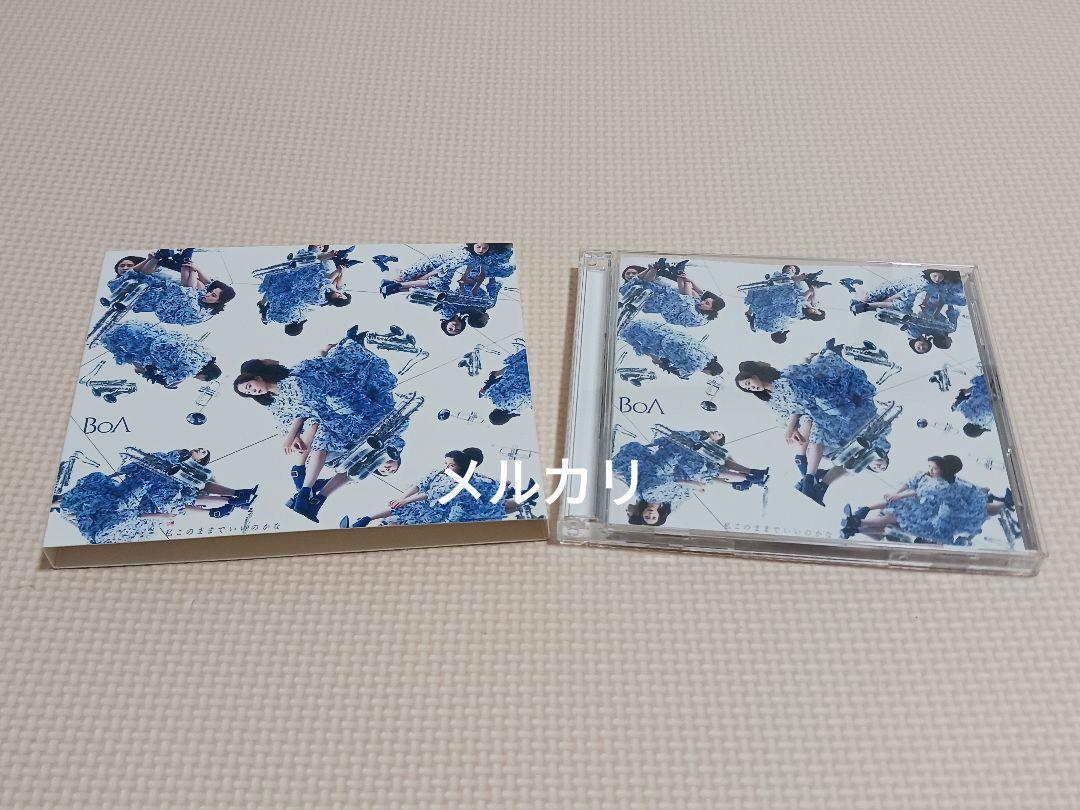 

[USED] BoA Watashi Kono Mama De Ii Kana (Is It Okay to Be This Way) First Edition Domestic Edition CD+DVD