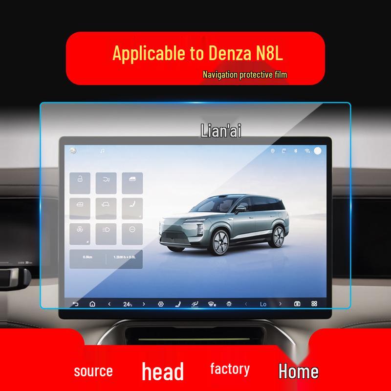 Denza N7 Navigatie & N8 Display Scherm Beschermende Gehard Glas Folie - Auto Interieur Accessoires