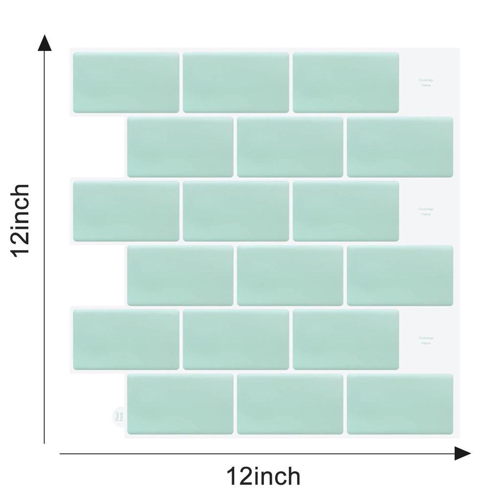 Neuer wasserdichter 3D-Mosaik-Selbstklebe-Wandaufkleber für Küche & Bad