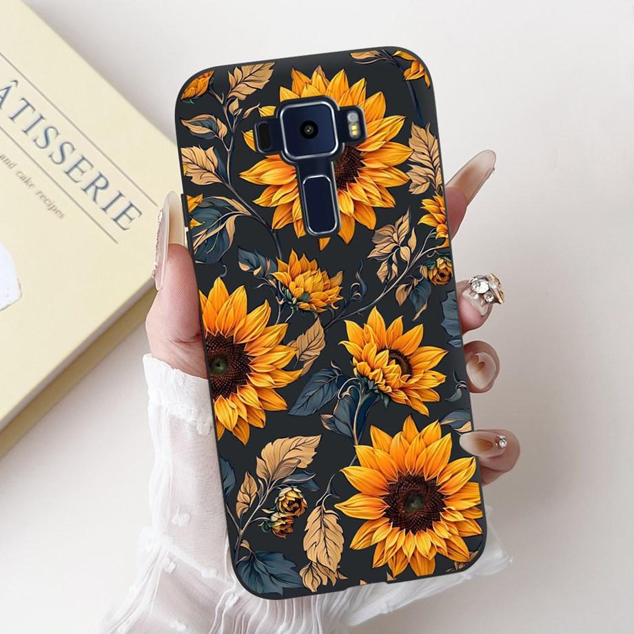 For ASUS Zenfone 3 ZE520KL Z017D 4 Max ZC520KL X008D 3 Max ZC520TL Case Soft Silicone Back Cover Love Heart Butterfly Flower Bag