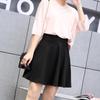 2020 Autumn High-Waist Korean Elastic Umbrella Skirt for Plus Size Women