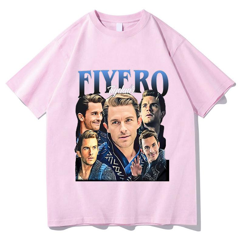 Fiyero T-Shirts Fashion New Merch Women Men Cotton Jonathan Bailey T Shirts Summer Casual Short Sleeve Tees Comfort Y2k Clothing