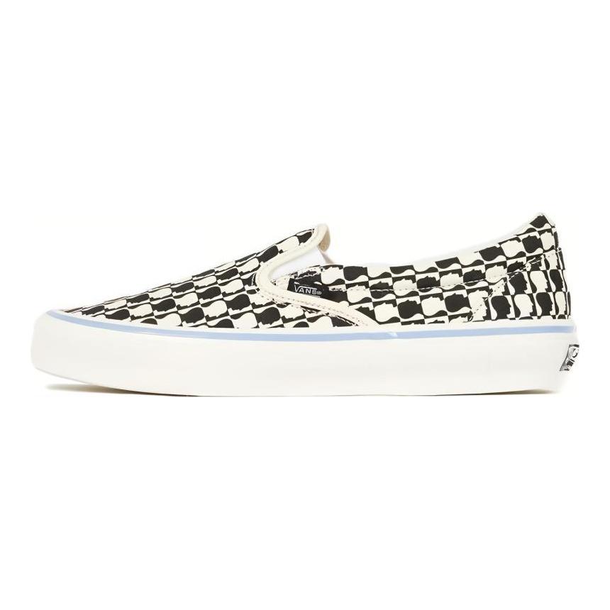 Vans Brain Dead X Vans Og Classic Slip On Lx 'Black White Checkerboard' Vans VN0A45JKBA2