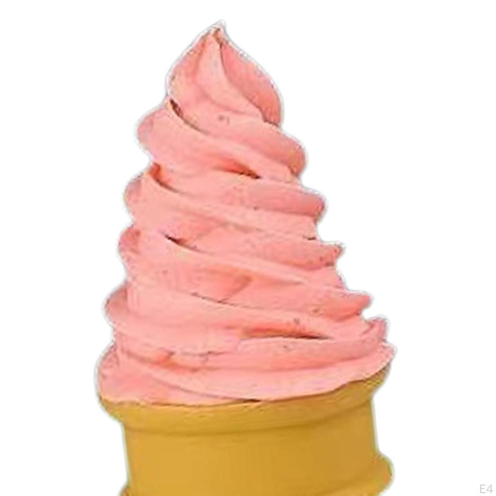 Artificial Ice Cream Cone for Display - Realistic Dessert Prop