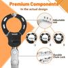 Scooter Lock, Electric Scooter Locks Anti Theft, Heavy Duty Anti-Theft Chain Lock with Keys for E-Bike, Motorcycle, Electric Scooters, Segway Ninebot