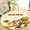 Personalized C-Chip 'n' Dale Round Chair Office Rug - Perfect for Mat, Office Chair & More - Ideal Gift for Birthdays and Holidays