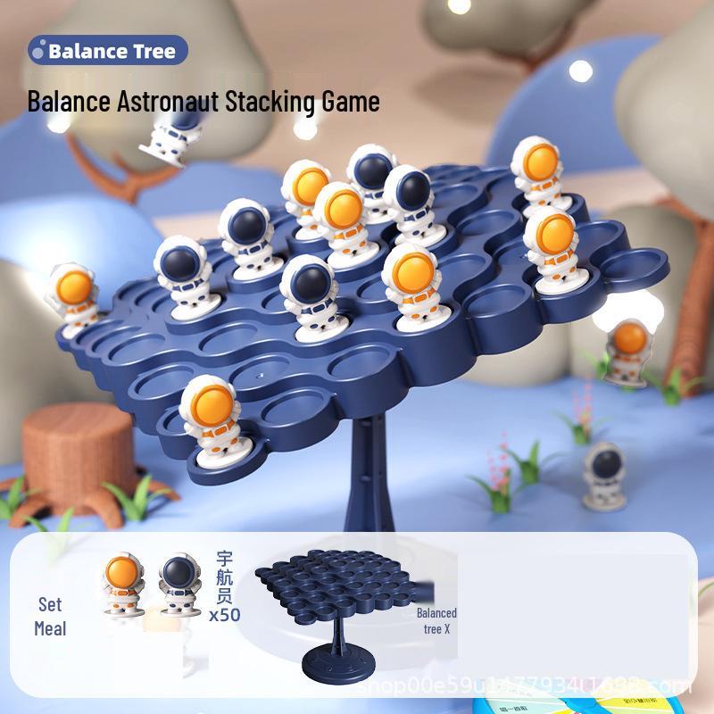 Astronaut Balance Tree: Focus Training & Brain Teaser Game for Children & Parent-Child Interaction.