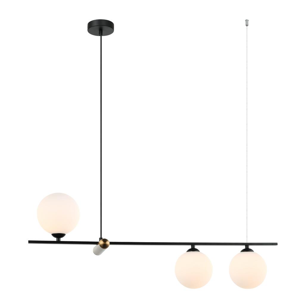 Lampa Wisząca Barletta 3 G9 Czarny Italux Pnd-76540-3-Bk