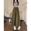 Half-length Skirt Women's Summer Simple and Thin Fashion Design Sense Pleated Stitching Elastic Waist Skirt