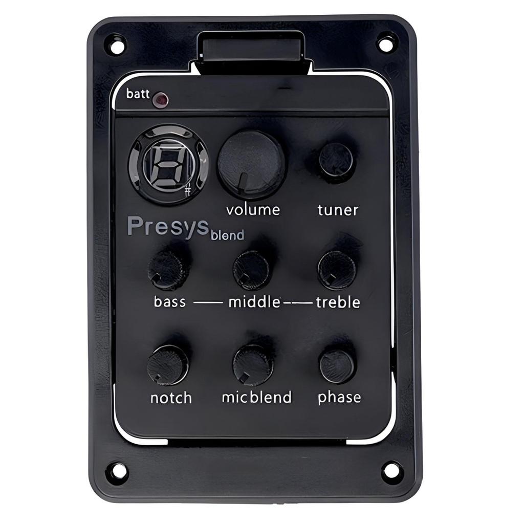 Fishman Presys Blend Acoustic Guitar Pickup Preamp Compatible