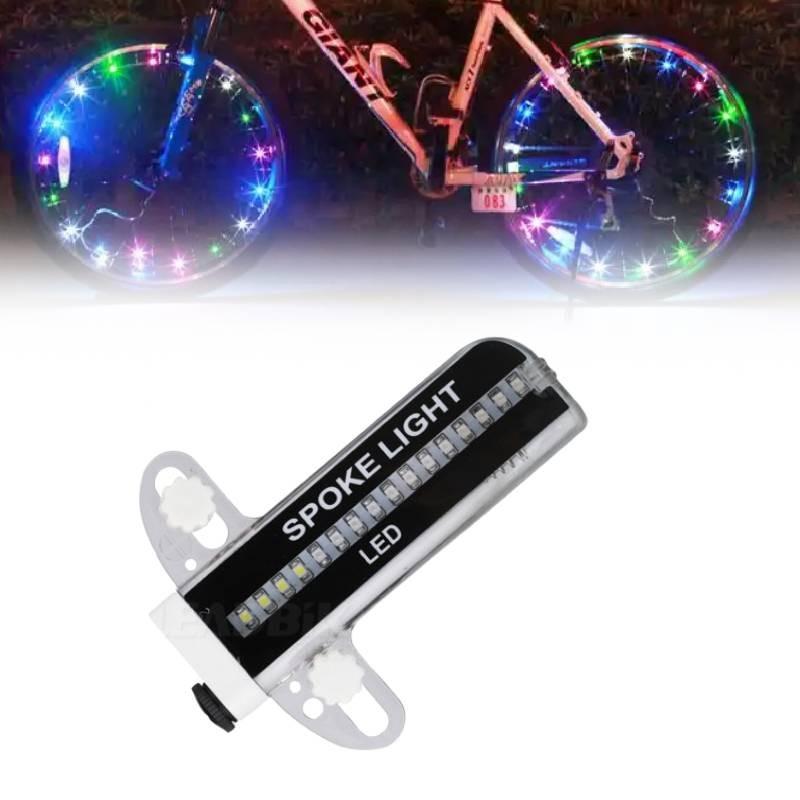 32 Bicycle Led Wheel Lights Waterproof Warning Lamps Bike Tools Accessories