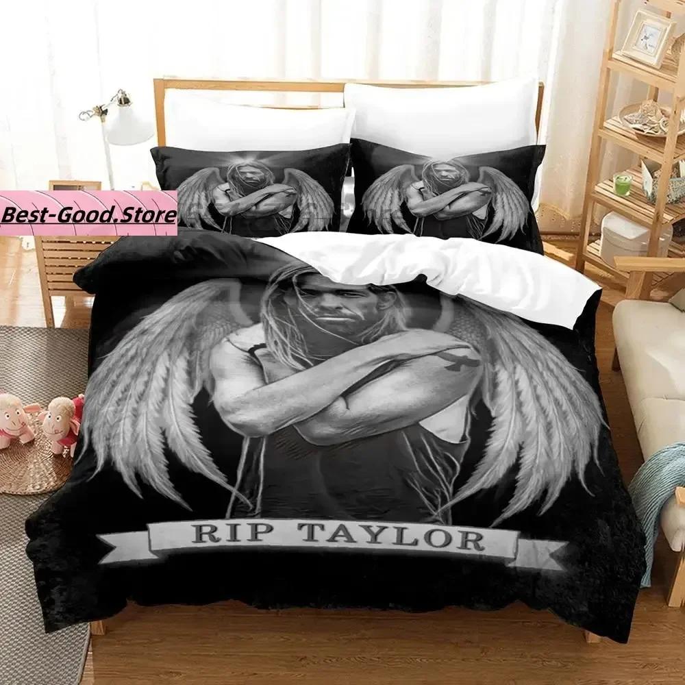 

Rip Taylor Hawkins Beding Set Single Twin Ful Quen King-Sized Dimensionsd Dimensions Bed Linen Set Aldult Kid Bedrom Duvetcover Sets 3D bed shet set 100*200cm Single