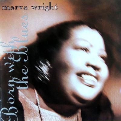 CD MARVA WRIGHT - Born With The Blues 881202 Sky Ranch Recor 1993 Europa Soul/Funk Begagnad