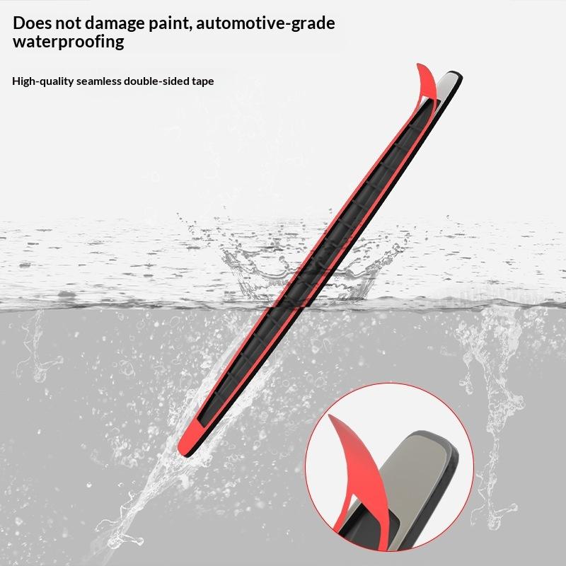 2Pcs Car Bumper Protector Strip Guard Corner Protection Strips Scratch Protector Crash Anti Collision Auto Accessories