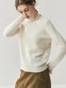 RX|2025 Light Luxury Cashmere Sweater: Women's Diamond Jacquard Round Neck Knitwear
