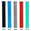 Upgraded Red Soft Silicone Wear-Resistant Fishing Rod Handle Cover with Thickened Self-Equipped Stopper