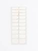 Strisce Gel Base Monocolore per Unghie (20 pezzi)