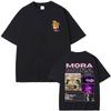 Rapper MORA MICRODOSIS Album Tour 2025 Tshirt Men Women Hip Hop Fashion Vintage Short Sleeve Tshirt Casual Oversized Streetwear
