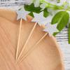 50Pcs Star Cake Decoration Paper Topper Glitter Pentagram Cupcake Toppers Birthday Wedding Party Dessert Table Supplies