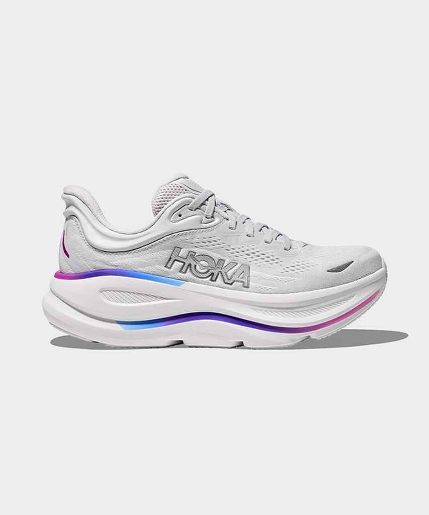 Hoka (Women'S) Bondi 9 Wide - Cosmic Grey:White / 1162014-Cywh