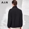 Antonio Men's Lightweight Business Casual Windproof Stand Collar Jacket