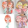Soft And Cuddly Mermaid Princess Plush Toy With Long Hair For Girls