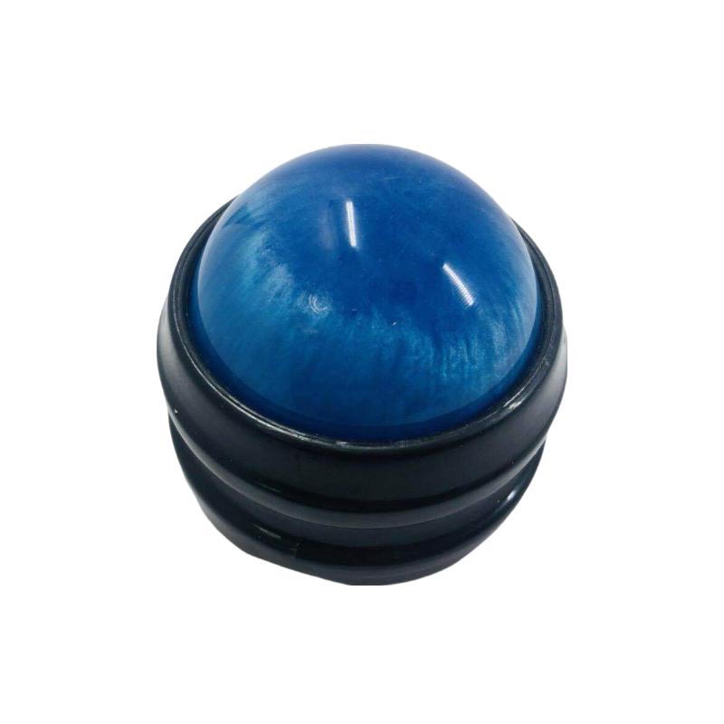 

1Pcs Manual Instructions Massage Roller Ball Waist Hip Relaxer Stress Release Muscle Relaxation Massager Full Body Pain Relief Healing Therapy синий