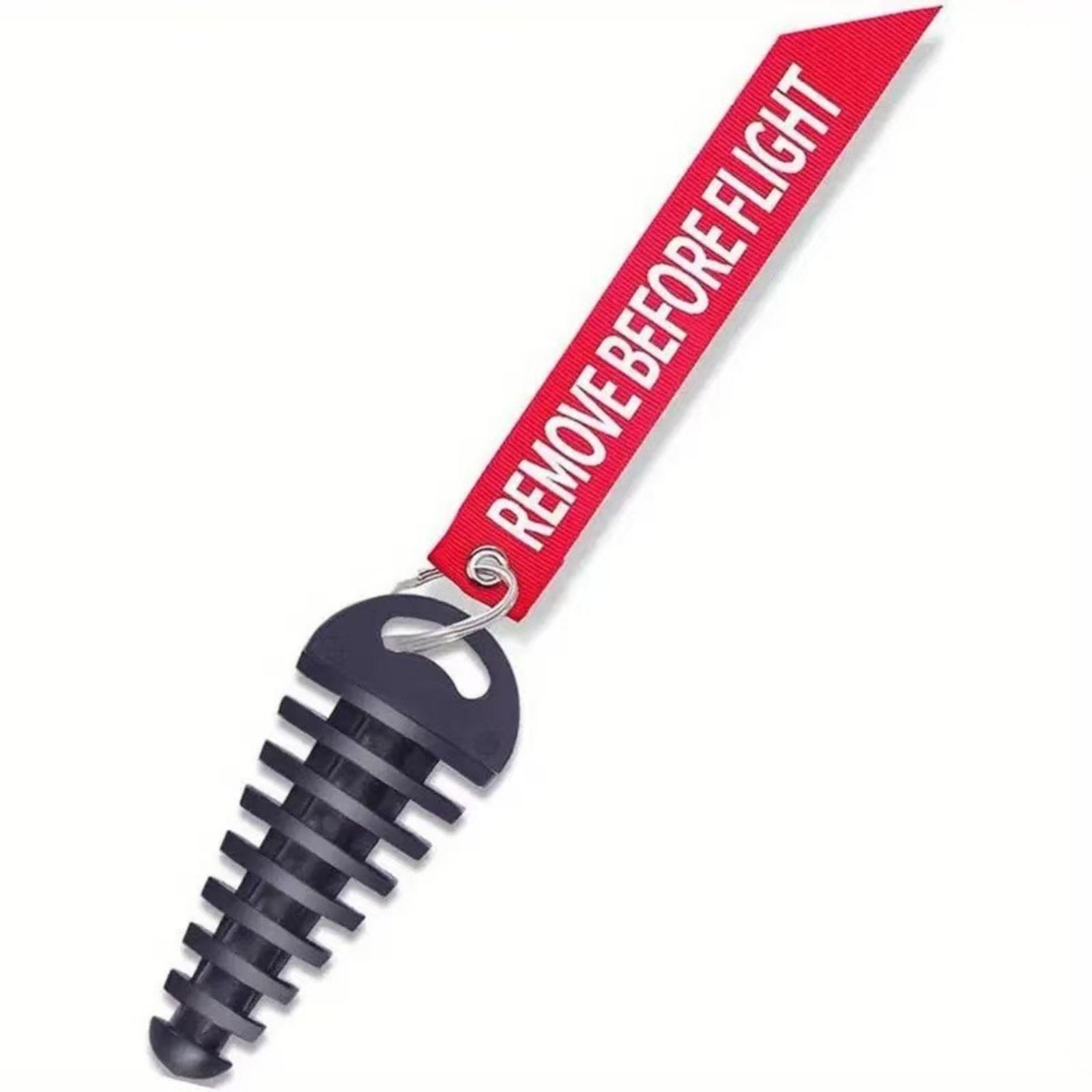 

Motorcycle Exhaust Plug & Off-Road Exhaust Muffler One Size чёрный
