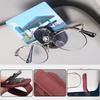 CAPR9 Car Glasses Clip Sun Visor Storage Clamp Ticket Card for Skoda Fabia Yeti Rapid Kodiaq Mk3 A4 A6 A7 Kamiq Karoq Vrs Accessories
