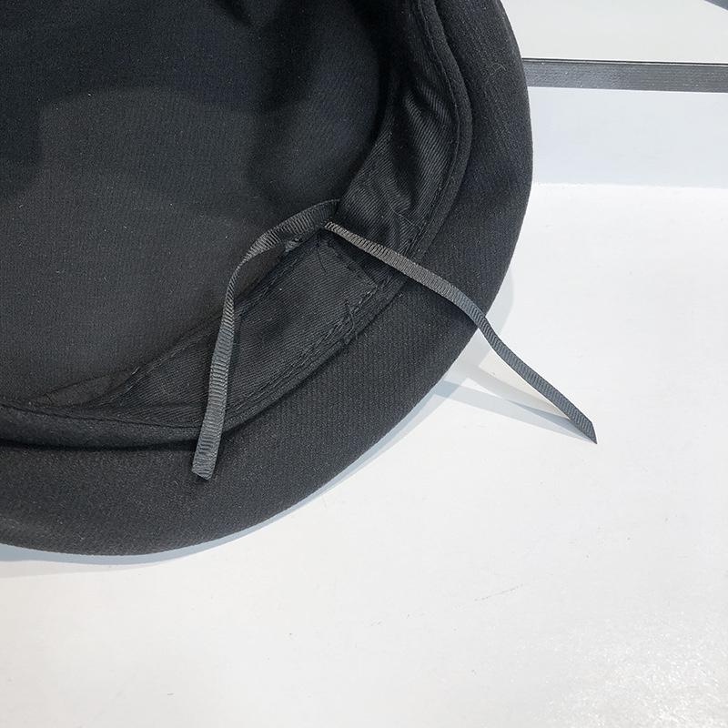 New Chain Beret Hat For Women Cap Winter Retro Brown Black Artist Flat Fashion Lady Girls Vintage Cap Star Style
