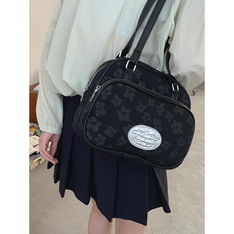 

Niche high-end underarm bag women s 2025 new shoulder tote bag large-capacity multi-functional backpack чорний