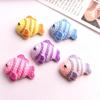 Cute Resin Ocean Fish Cartoon Pendant & Brooch Keychain Accessory