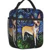 Night Saint Bernard Dog Lunch Bag Women Cooler Thermal Insulated Lunch Box for Kids School Children