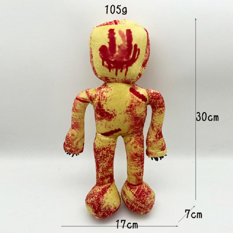 Escape The Backrooms Anime Hra Svítící Periferie Smile Guy Plyšové Hračky Chlapec Dívka Děti Vánoční Dárek k Narozeninám Pro Děti