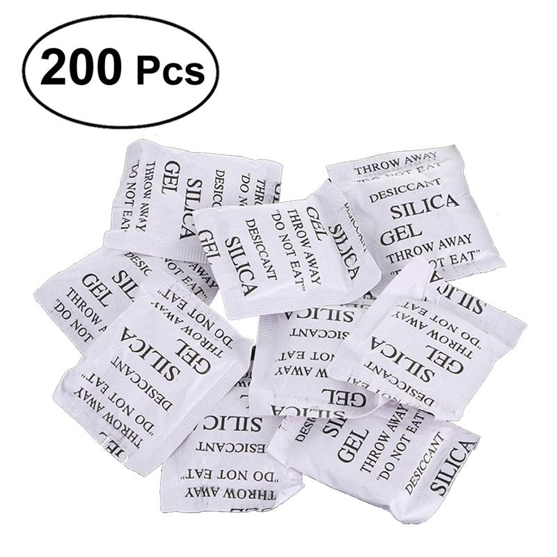 Buy 200 Packs 2g Silica Gel Desiccant Non Toxic Moisture Absorber Corrosion Prevention at
