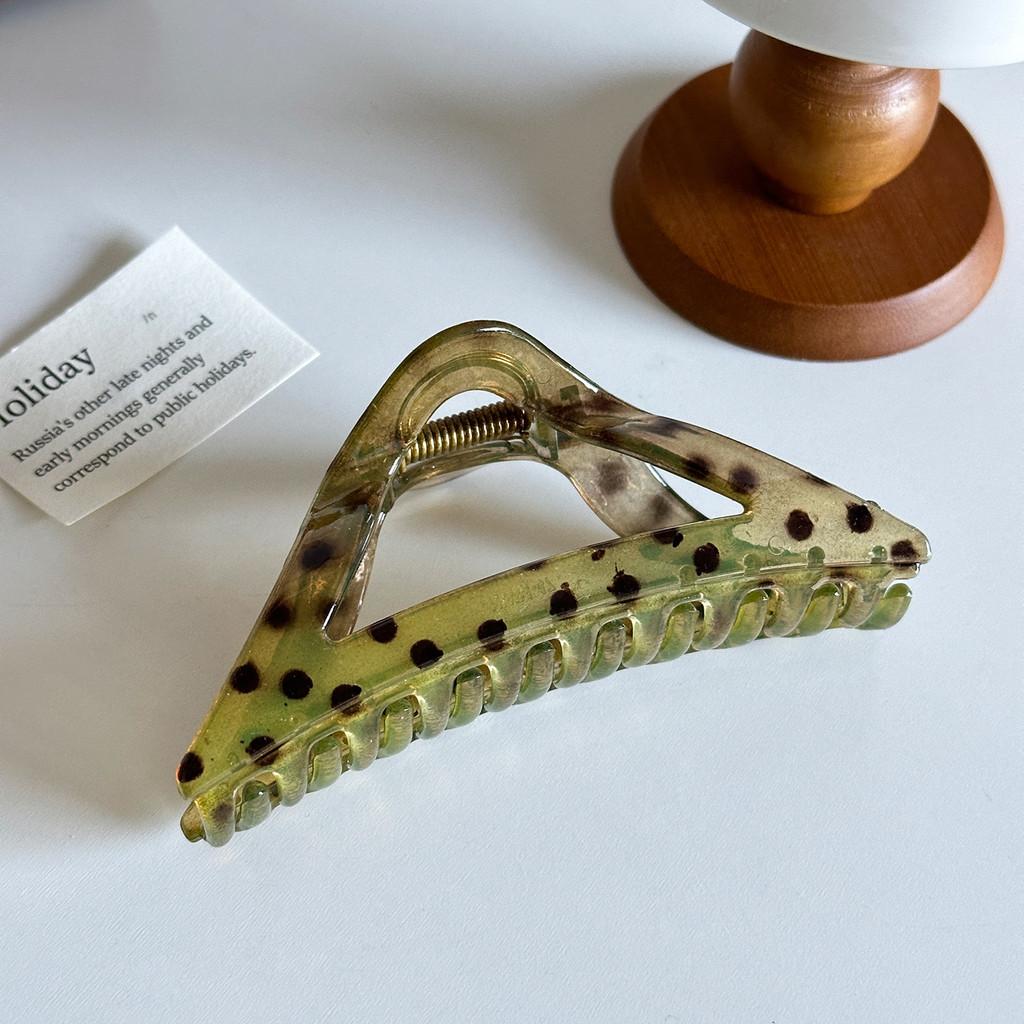 Eleganckie Koreńskie Duże Kropki Spinka do Włosów z Szykowanym Modnym Wzorem Dla Kobiet