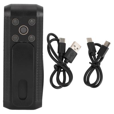 Bodycams 1080P WiFi Draagbare Video Opname Camera met 180 graden Roterende Lens Achterclip voor