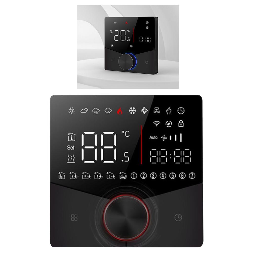 Smart Thermostat Color Display   Digital Underfloor Heating Thermostat for Home Steam Room