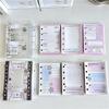 M5 Cute Star with 60 Sheets Binder Cover Journal Sketchbook Accessories Diary Office Supplies