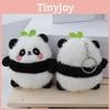 Adorable Plush Panda Keychain Cute Bear Toy With Soft Pearl Velvet Stuffing