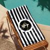 Personalized Beach Towel Custom Name/Logo Oversized Microfiber Quick-Dry Towel Summer Party Gift for Beach Swimming Bath Sports