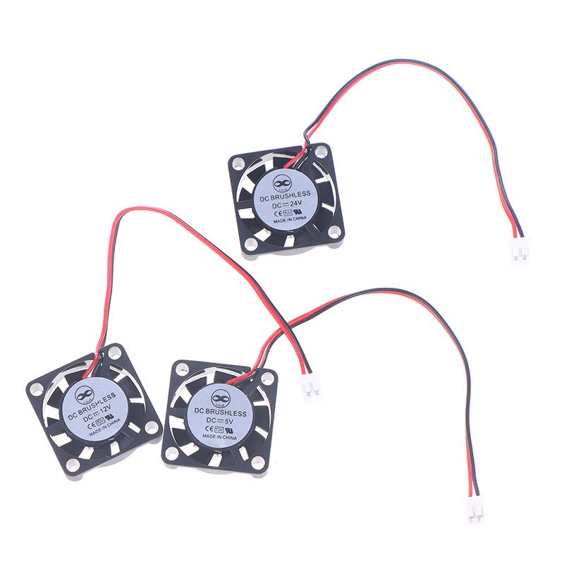 Durable Mini 25Mm Fan Dc5V/12V/24V Silent Hydraulic Bearing Brushless Heat Sink Cooler Micro Thin Cooling Fan Radiator