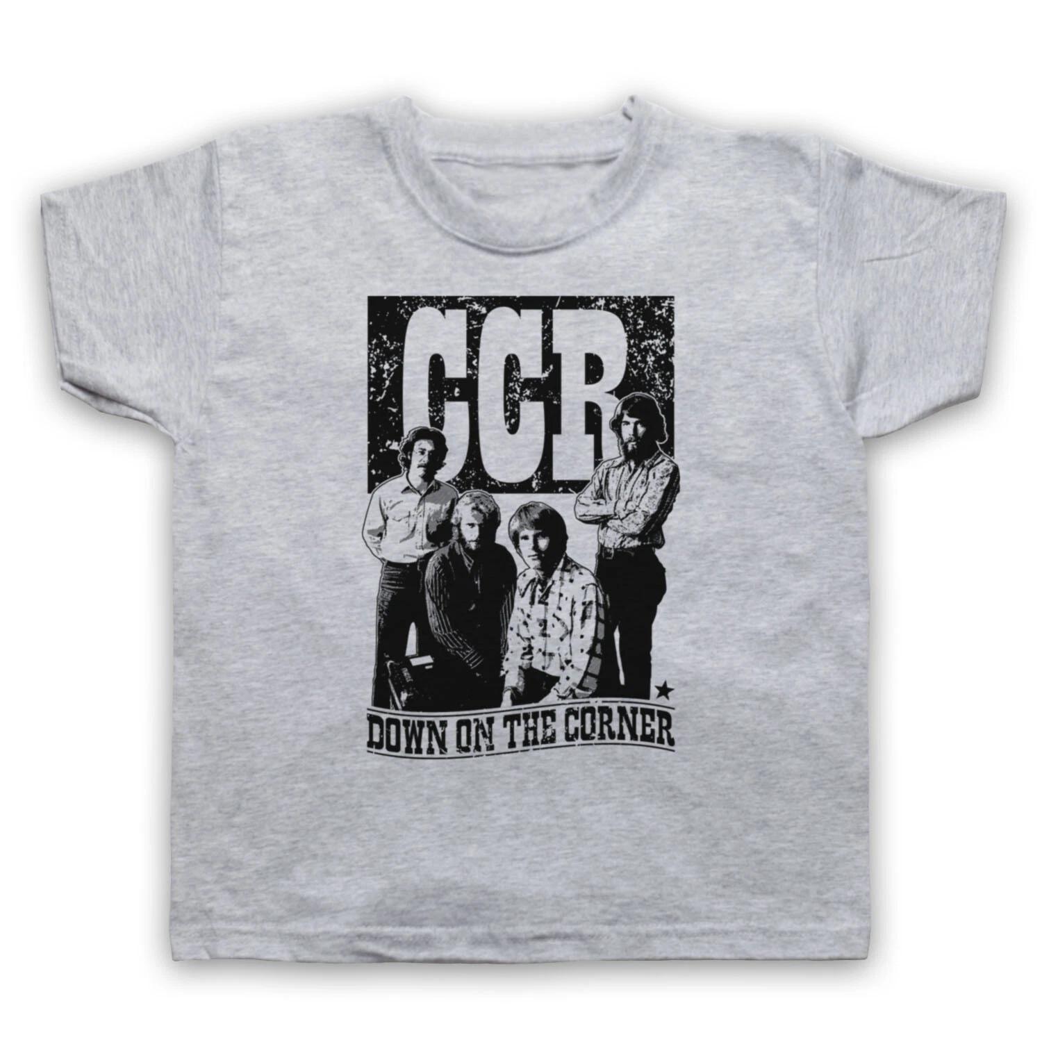 CCR DOWN ON THE CORNER UNOFFICIAL CREEDENCE CLEARWATER KIDS CHILDS T-shirt 140